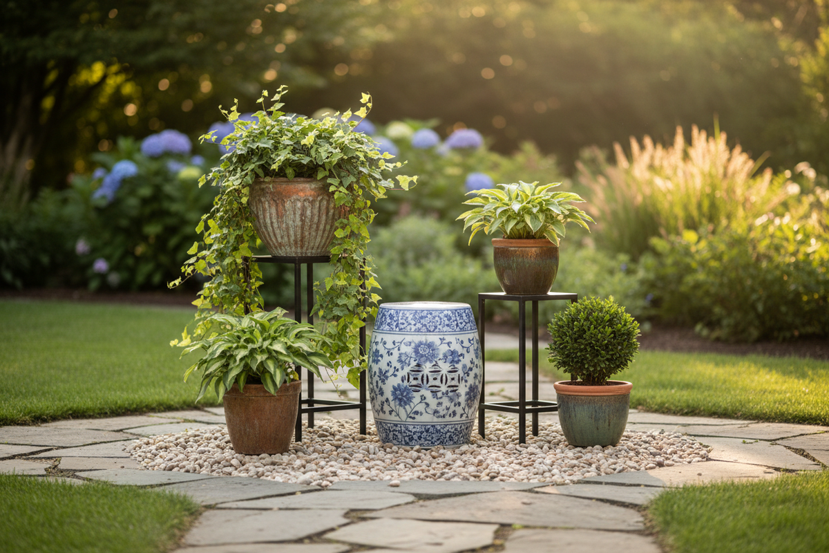 Create One Garden Focal Point Instead of Filling Every Gap