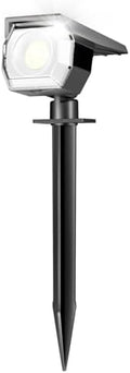 Peasur 1 Pack Solar Spot Lights Outdoor Waterproof, Landscape Spotlights
