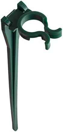 Make the Season Bright Universal Light Stakes for Outdoor Use ~ 7.5" Green Stakes Accommodates C3 C5 C6 C7 C9 C Series, Icicle & Miniatures Light Sets ~ 25 Count Pkg.