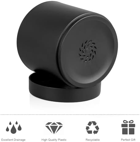 Meowell 7/6.5/6/5/4 inch Plant Pots for Small Indoor Outdoor Plants