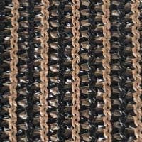Eden's Decor Straight Flat-Edged Sun Shade Sail Rectangular 12' x 17' Brown - Image 8