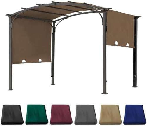 85" x 208" Universal Pergola Replacement Canopy Cover