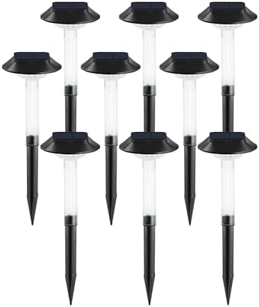 ALEPOD Solar Pathway Lights Outdoor 8 Pack, 7 Lighting Modes Solar Lights Outdoor Waterproof IP68, Landscape Lighting for Yard Pathway Backyard Lawn