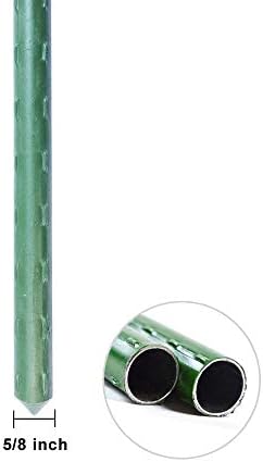 WAENLIR Garden Stakes 84 inch 7ft Sturdy Tomato Stakes, Plant Stakes