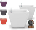GARDENIX DECOR 5" Self Watering pots for Indoor Plants - Flower Pot