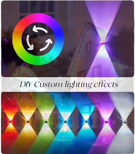 Permanent Outdoor RGB Lights,Waterproof Smart LED Eaves Lights with App/Remote Control,DIY IP67 Waterproof for Christmas and All Holiday Decor,House Roof and Garden Lighting (200FT)