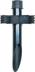 Nuvo Outdoor Light Stake Mounting Post, Ground Stake for Flood & Landscape Lighting, Replacement Spike for Yard & Path Lights, 2 Inch PVC, Dark Bronze Finish