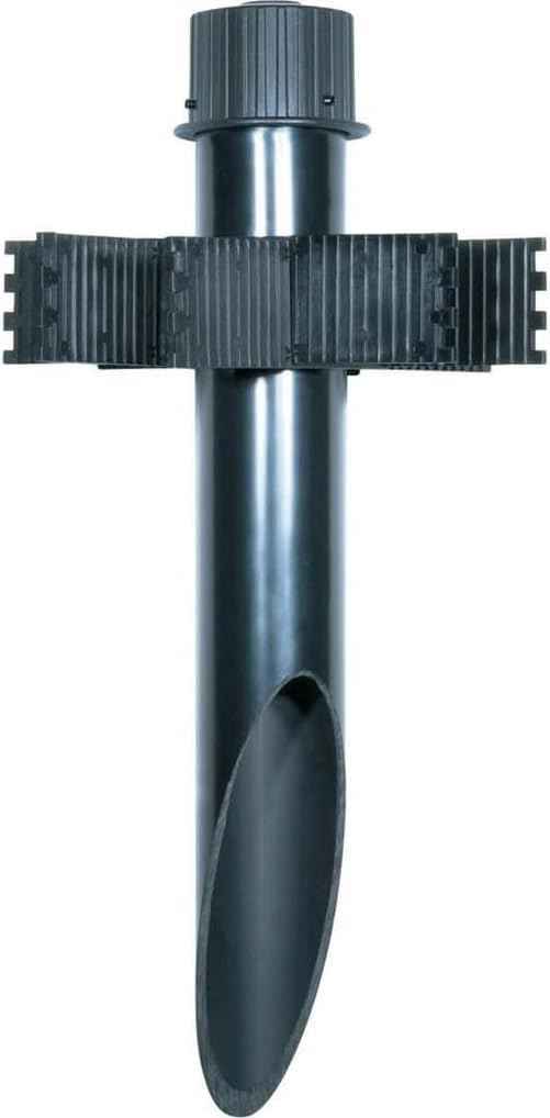 Nuvo Outdoor Light Stake Mounting Post, Ground Stake for Flood & Landscape Lighting, Replacement Spike for Yard & Path Lights, 2 Inch PVC, Dark Bronze Finish