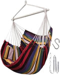 Lulladle Hammock Chair Hanging Rope Swing for Bedrooms - Indoor and