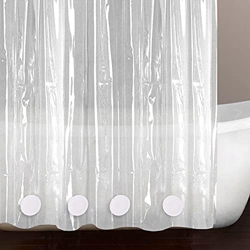 Magnetic Shower Curtain Weights, Heavy Duty Rubber Covered Curtain