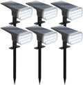 Solar Lights Outdoor Waterproof, 3 Lighting Modes Solar Spot Lights Outdoor