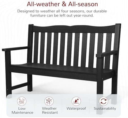 Stoog 4-Piece Patio Furniture Set, All-Weather Outdoor Dining Set