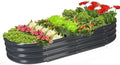 Rakukiri Raised Garden Bed GRS Certified Galvanized Planter Box
