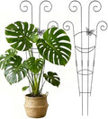 2 Pcs Tall Trellis for Potted Plants, 30'' Expandable Butterfly Shape