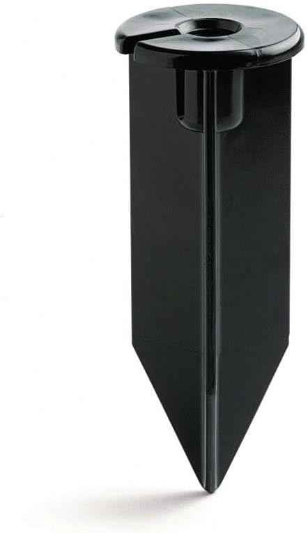 Kichler 12V Landscape Light Stake, Black | Corrosion-resistant ABS construction provides secure fixture support for landscape lighting (3" x 8"), 15575BK