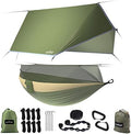 Sunyear Camping Hammock, Portable Single & Double Hammock with Net, 2