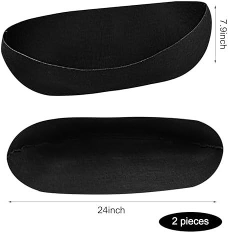 2PCS 24Inch Upgraded Planter Basket Liners Fabric Window Box Liners