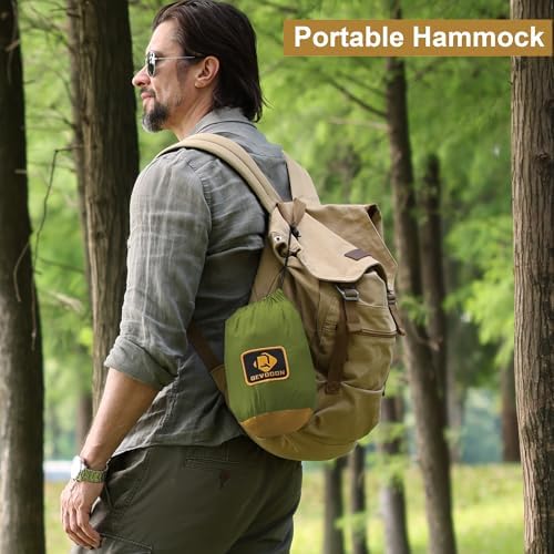 Camping Hammock with Net,Portable Lightweight Double Hammocks with