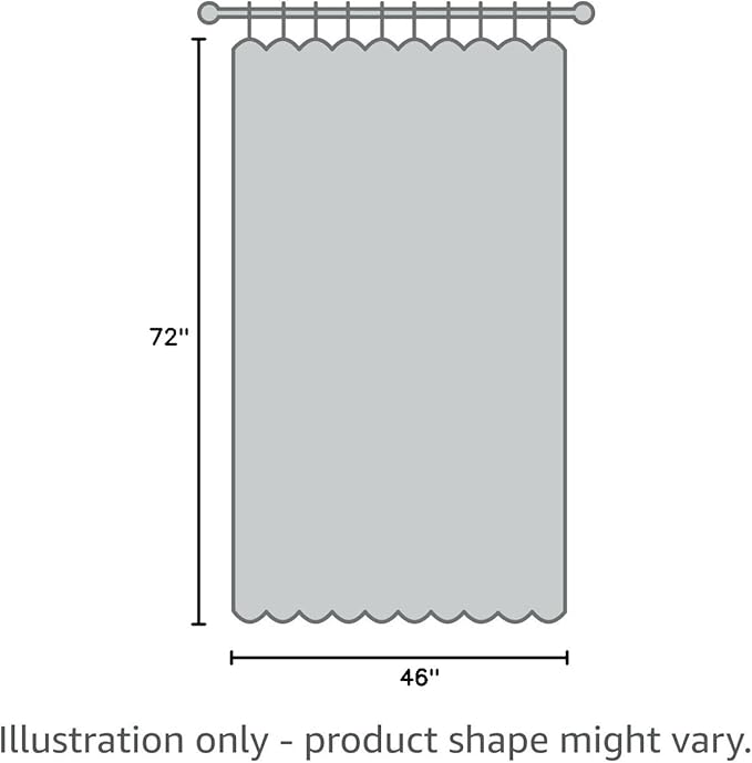 NICETOWN Greyish White Room Darkening 72 inch Curtain, Grommet Thermal - Image 7