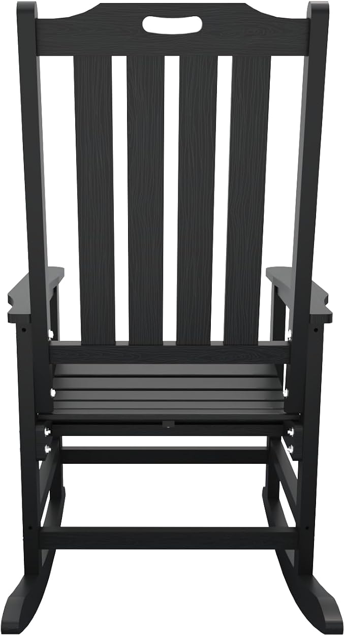 Oversized Rocking Chair Set of 2, Outdoor Rocking Chair - Image 6