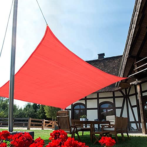 KANAGAWA 12'x12' Scarlet Sun Shade Sail Square