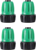 4 Pcs US Standard 3/4" to 1/2" Faucet Irrigation Hose Adapter | 3/4 Inch to1/2 Inch Drip Irrigation Tube Hose Connector, 3/4" to1/2" Irrigation Tubing Faucet Adapter