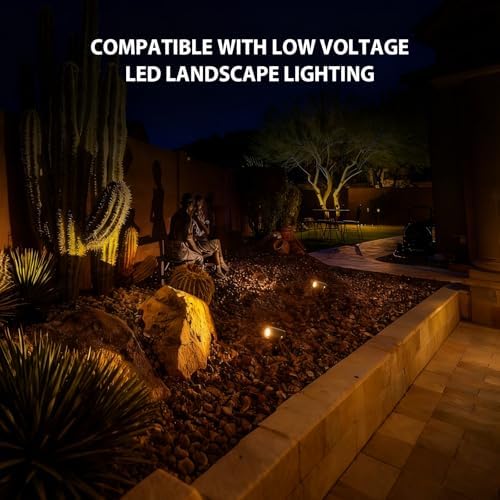 65W Low Voltage Landscape Transformer Outdoor, 120V AC to 12V DC