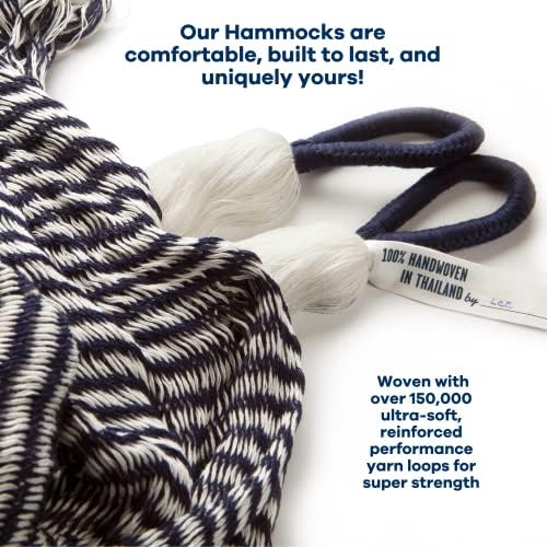Handwoven Hammock by Yellow Leaf Hammocks - Double Size, Fits 1-2 PPL