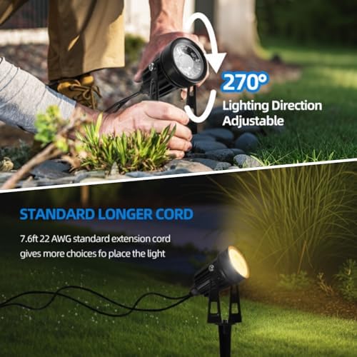All-in-One Low Voltage Landscape Lighting, Dusk to Dawn Transformer