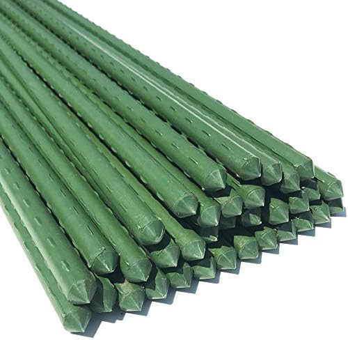 WAENLIR Garden Stakes 84 inch 7ft Sturdy Tomato Stakes, Plant Stakes