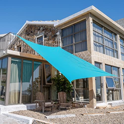 Tronssien Rectangle 10'x13' Sun Shade Sail,95% UV Blockage Canopy