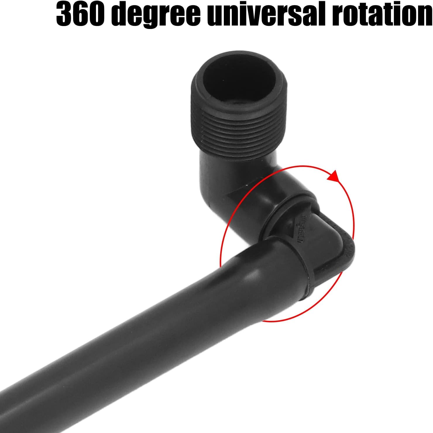 Garden Lawn Irrigation Swing Joints Pipe 5PCS G3/4 External Thread Swing Joint Pipe Rotatable Swing Joint Assembly Lawn Irrigation Tool, Rotatable Support Arm Sprinkler Fittings