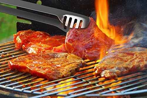 16-Piece BBQ Grill Accessories Set - Barbecue Tool Kit with Aluminum Case for Home Grilling - Great Gift for Birthday or Father’s Day by Home-Complete