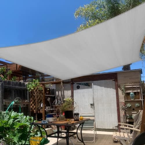 KANAGAWA 7'x13' Gray Sun Shade Sail Rectangle