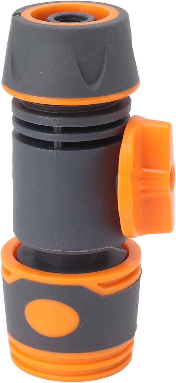 Zerodis Nozzles Sprinklers Drippers Covered Quick Coupling with Rubber Seal for Garden Hose Fittings Easy Installation Durable Plastic Water Pipe Adapters Quick Connector Valve