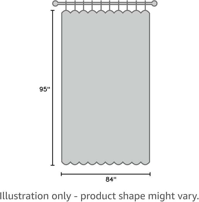 NICETOWN Outdoor Curtain for Patio Waterproof 84" W by 95" L, Thermal Insulated - Image 8