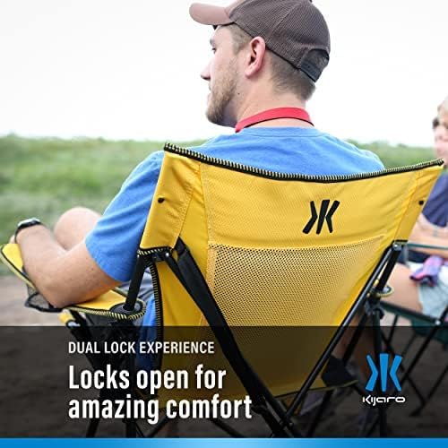 Kijaro XXL Dual Lock Portable Camping Chair - Image 5