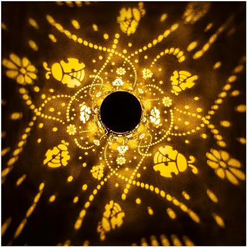 Ladybug Solar Lanterns Outdoor Waterproof Hanging Solar Lights Ladybug Gifts for Women Men Metal Decorative LED Ladybug Lanterns for Garden Decor,Yard,Patio,Lawn,Tabletop,Pathway,Landscape
