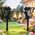Solar Black Fairy Lights Outdoor Decorative 2 Pack Solar Lights