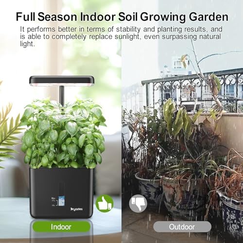 Indoor Garden Growing Systems Self-Watering Plant Pot Smart Gardening