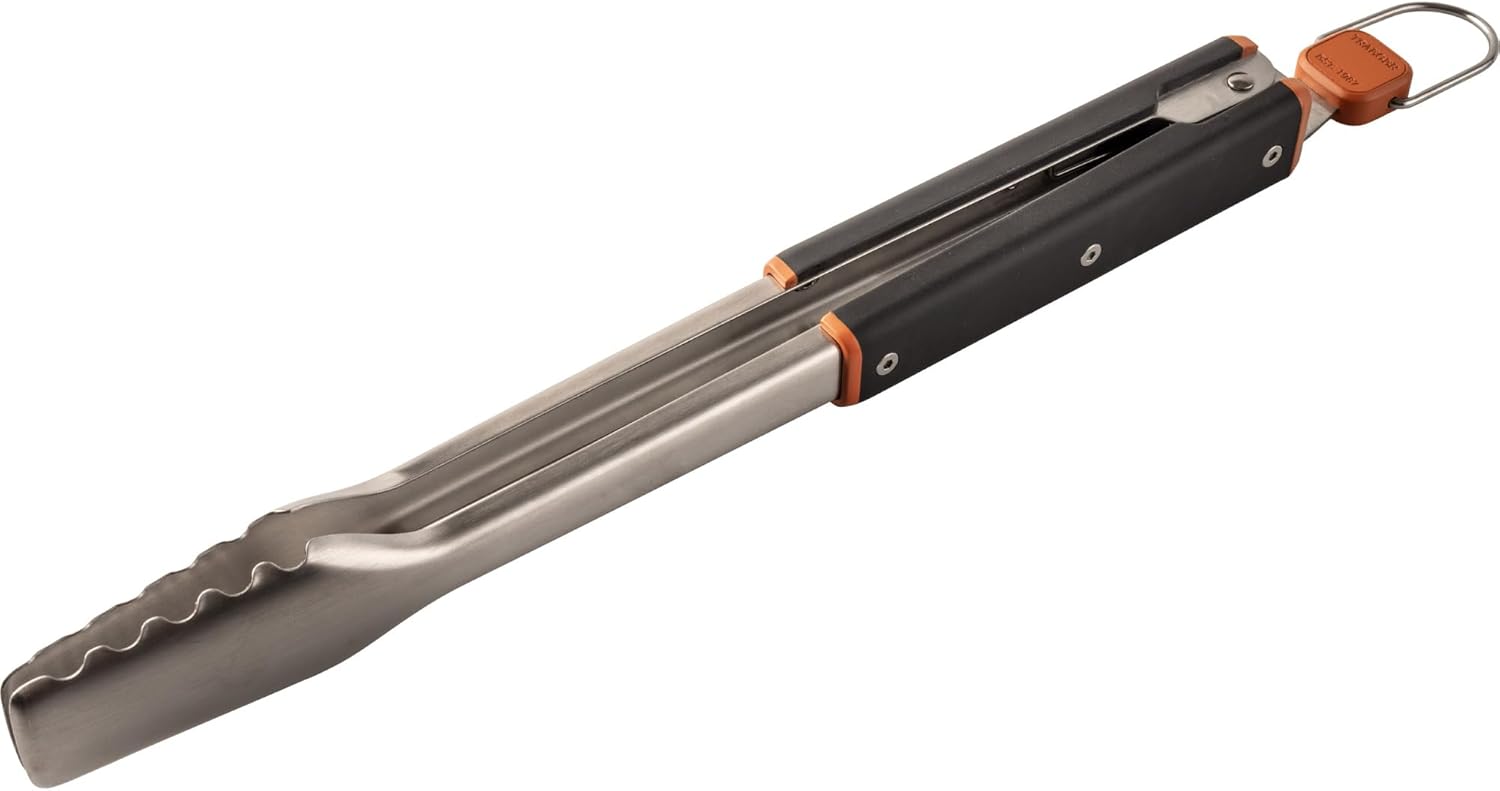 Traeger Grills BAC790 Stainless Steel BBQ Tongs Dishwasher Safe Grill Accessory