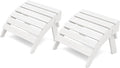 KINGYES Folding Adirondack Ottomans Set of 2 by KINGYES