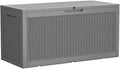 Devoko 95 Gallon Deck Box Large Resin Outdoor Storage Box, Waterproof and UV by DEVOKO