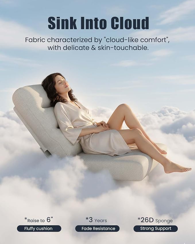Outdoor Swivel Recliner Chair, All-Weather Wicker Reclining Patio Chair - Image 5