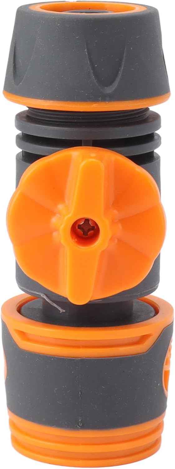 Zerodis Nozzles Sprinklers Drippers Covered Quick Coupling with Rubber Seal for Garden Hose Fittings Easy Installation Durable Plastic Water Pipe Adapters Quick Connector Valve