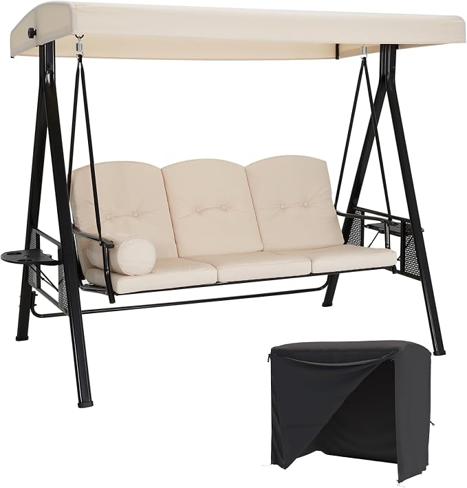 AECOJOY Outdoor Porch Swing by AECOJOY