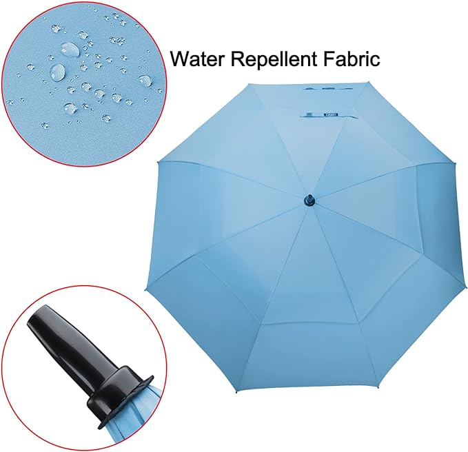G4Free 47/54/62/68/72 Inch Automatic Open Golf Umbrella Oversize Extra Large - Image 5