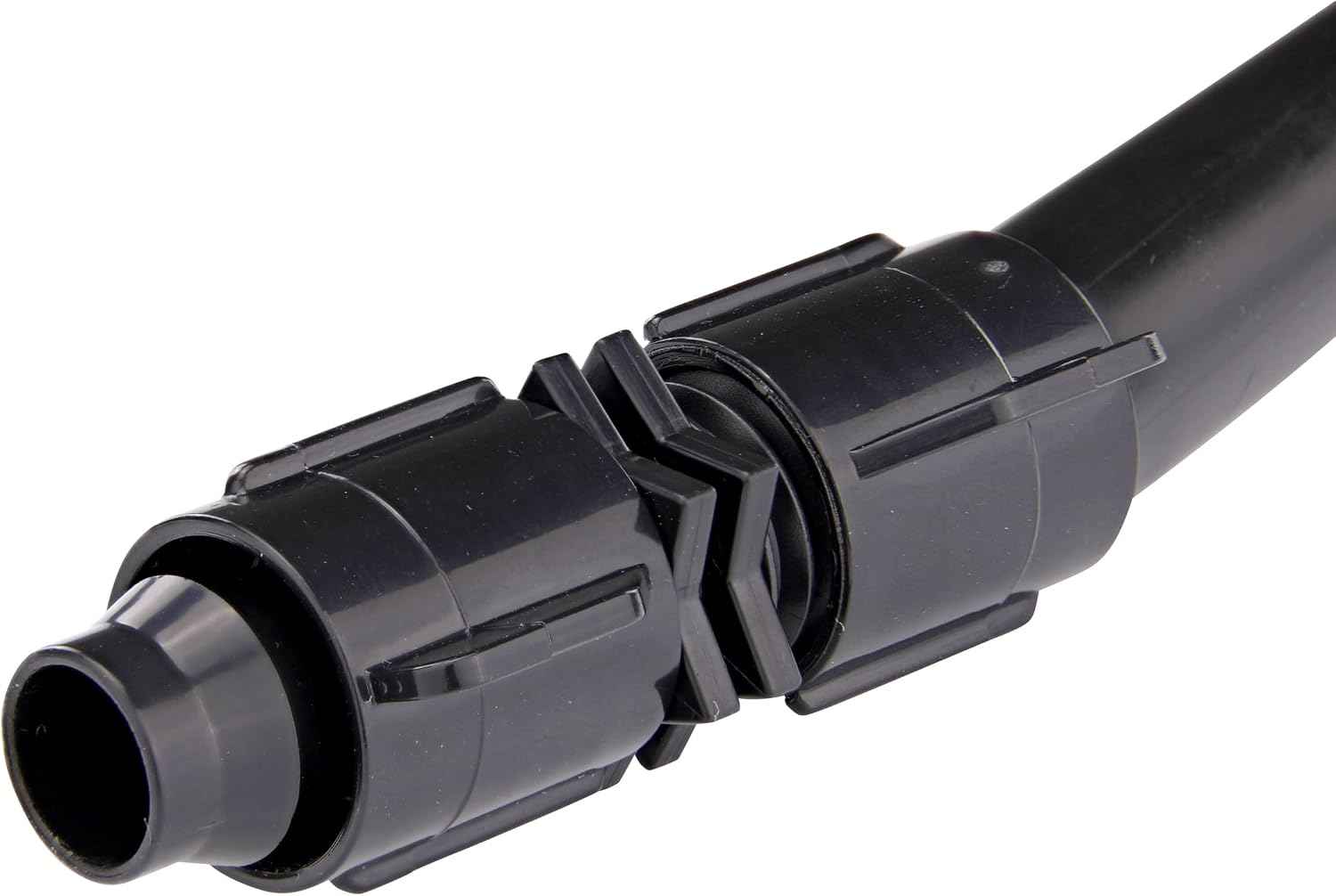 Raindrip S5600UB, Smart Loc Universal Coupling, Drip Irrigation Fitting for 1/2-Inch, 5/8-Inch, & 0.710-Inch Supply Tubing and Dripline, Black