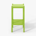 WestinTrends Malibu 36" Outdoor Adirondack HDPE 2-Tier Patio Side Table by WestinTrends