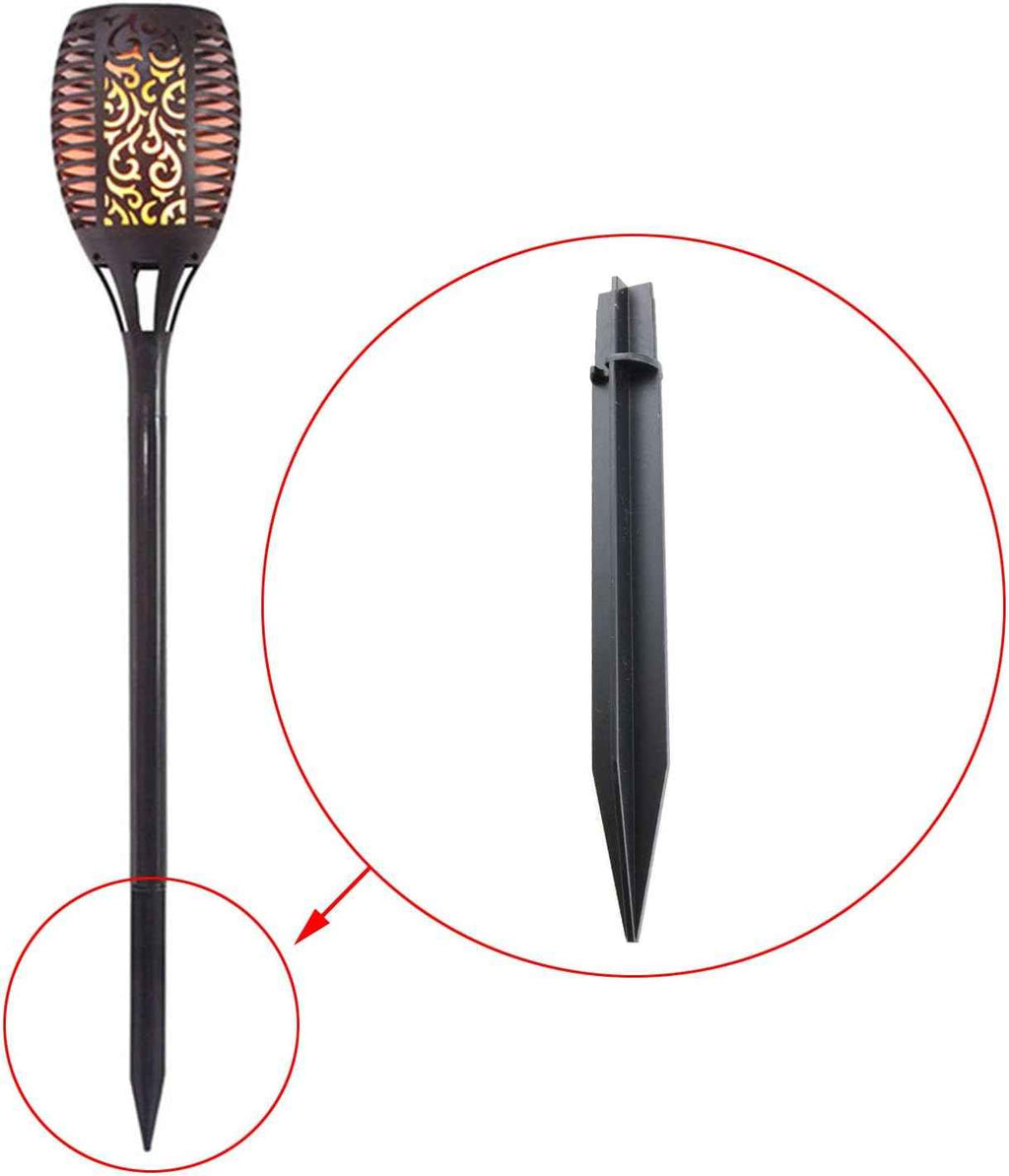 E-outstanding 5Pcs Ground Spikes Stakes Solar Lights Spikes Replacement Ground Stakes Plastic Outdoor Lighting Parts Accessories for Garden Lights